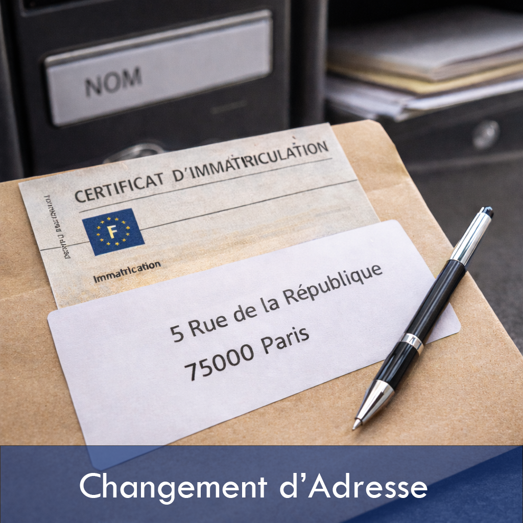 Changement d’adresse