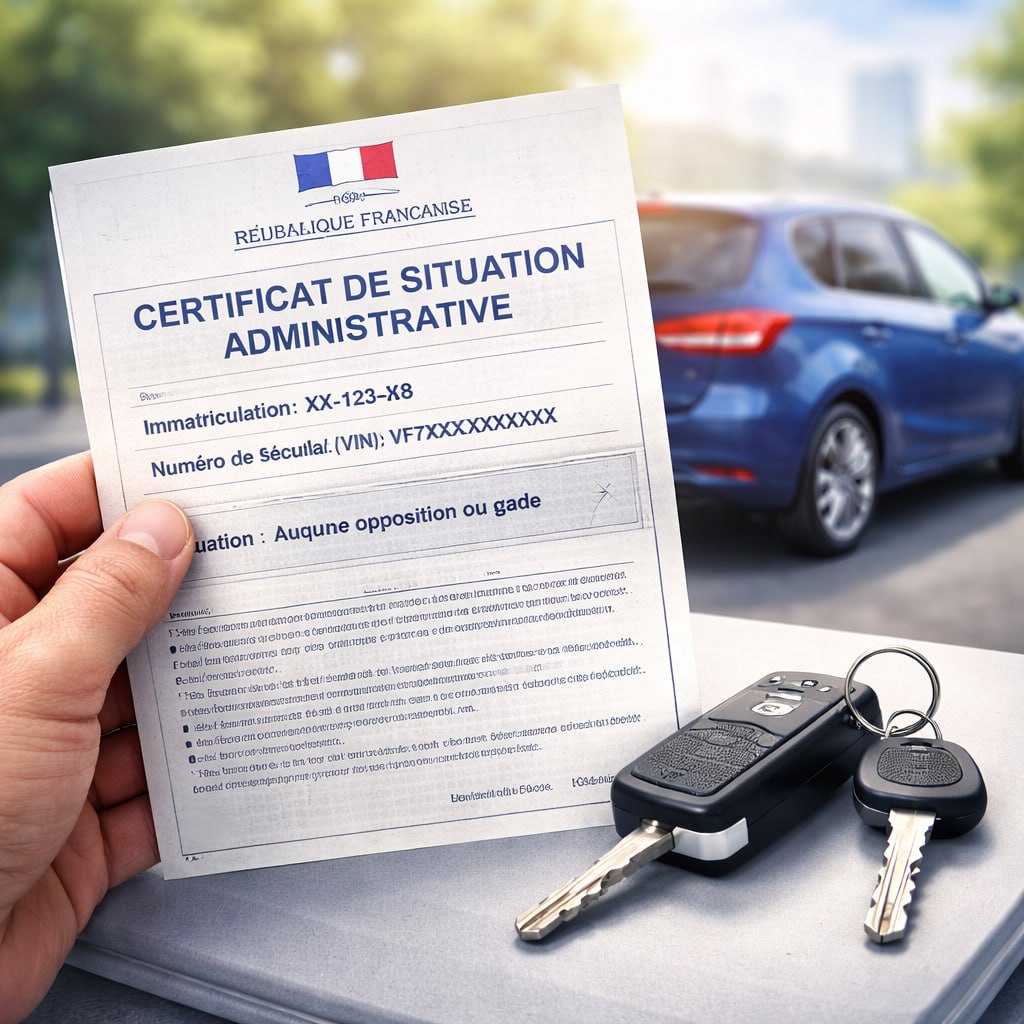 Certificat de non‑gage